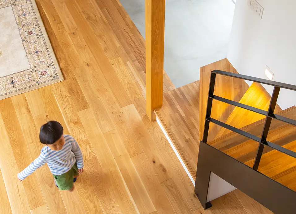 心地よさと遊び心がひとつになった家