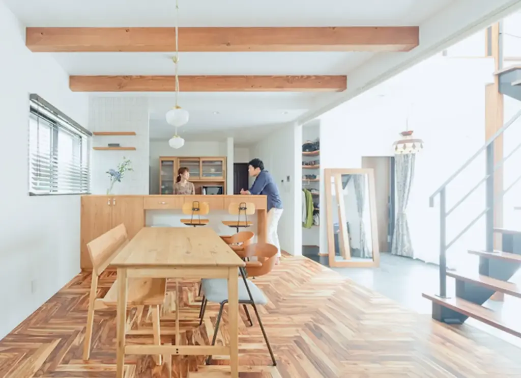 家族がつながるミックスウッドの家