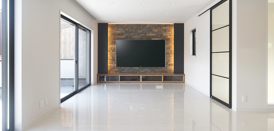 開放感につつまれる2階リビングの家