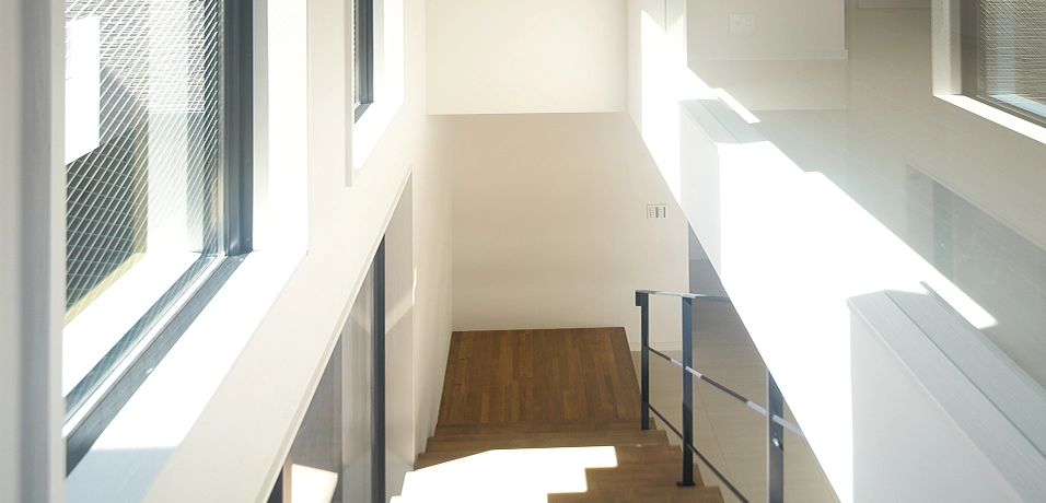 開放感につつまれる2階リビングの家